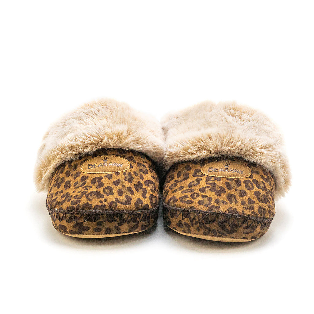 Women's Soft Sole Slippers in Leopard