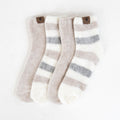 Stripe Chenille Anklet Sock 2 pack