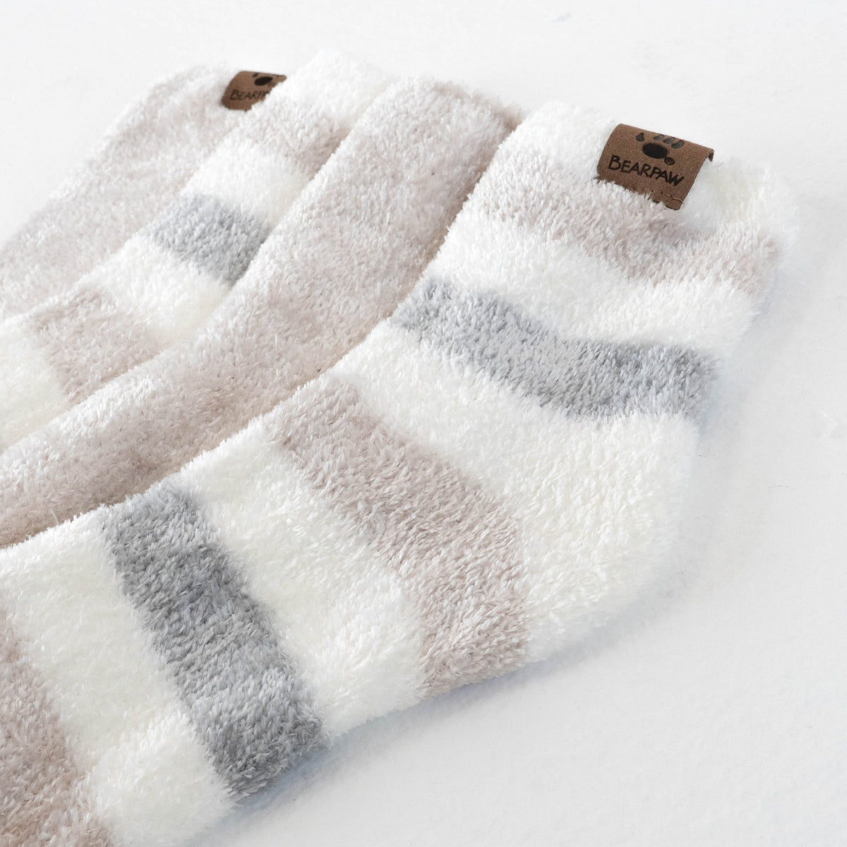 Stripe Chenille Anklet Socks 2 Pack