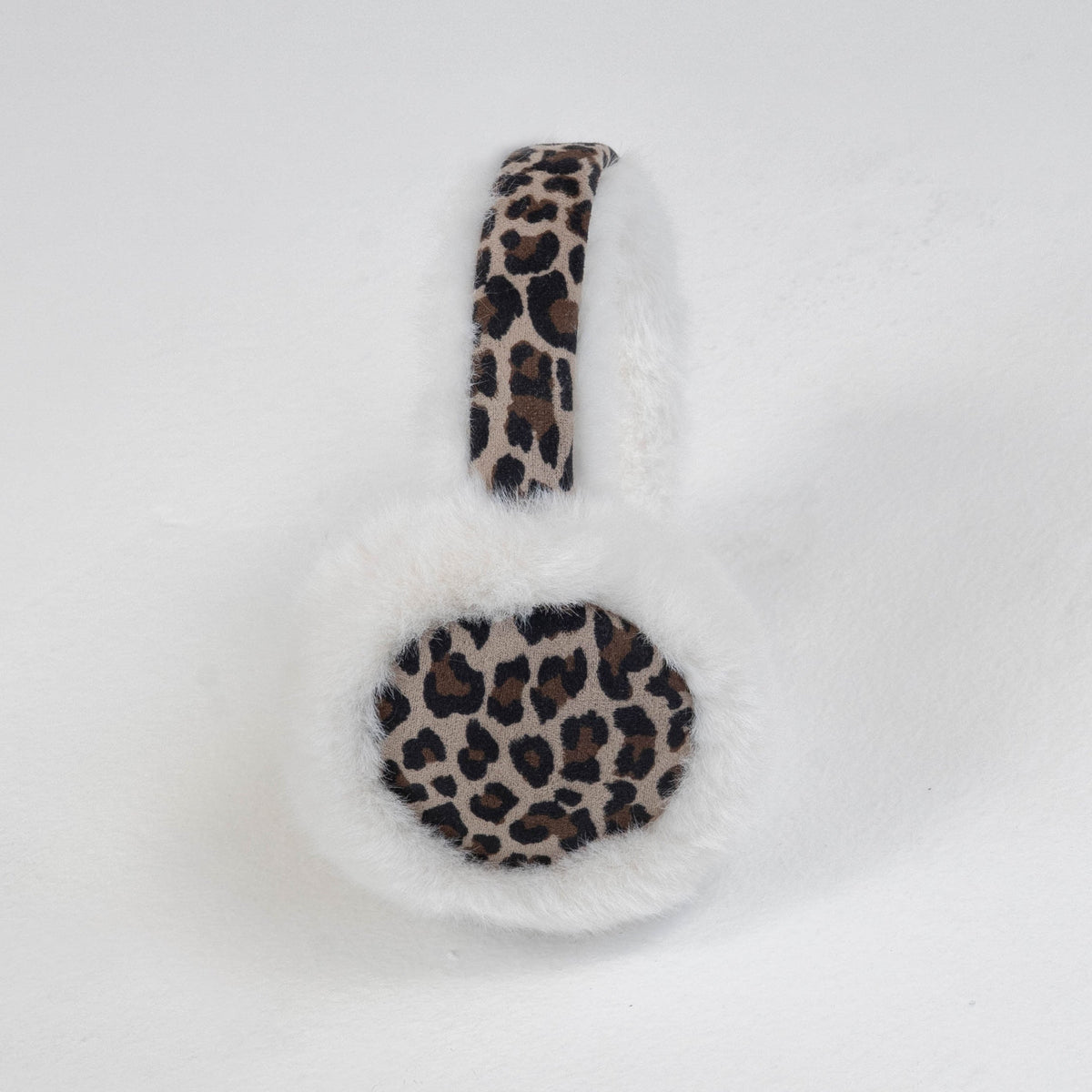 Cozy Faux Fur Earmuffs in Leopard