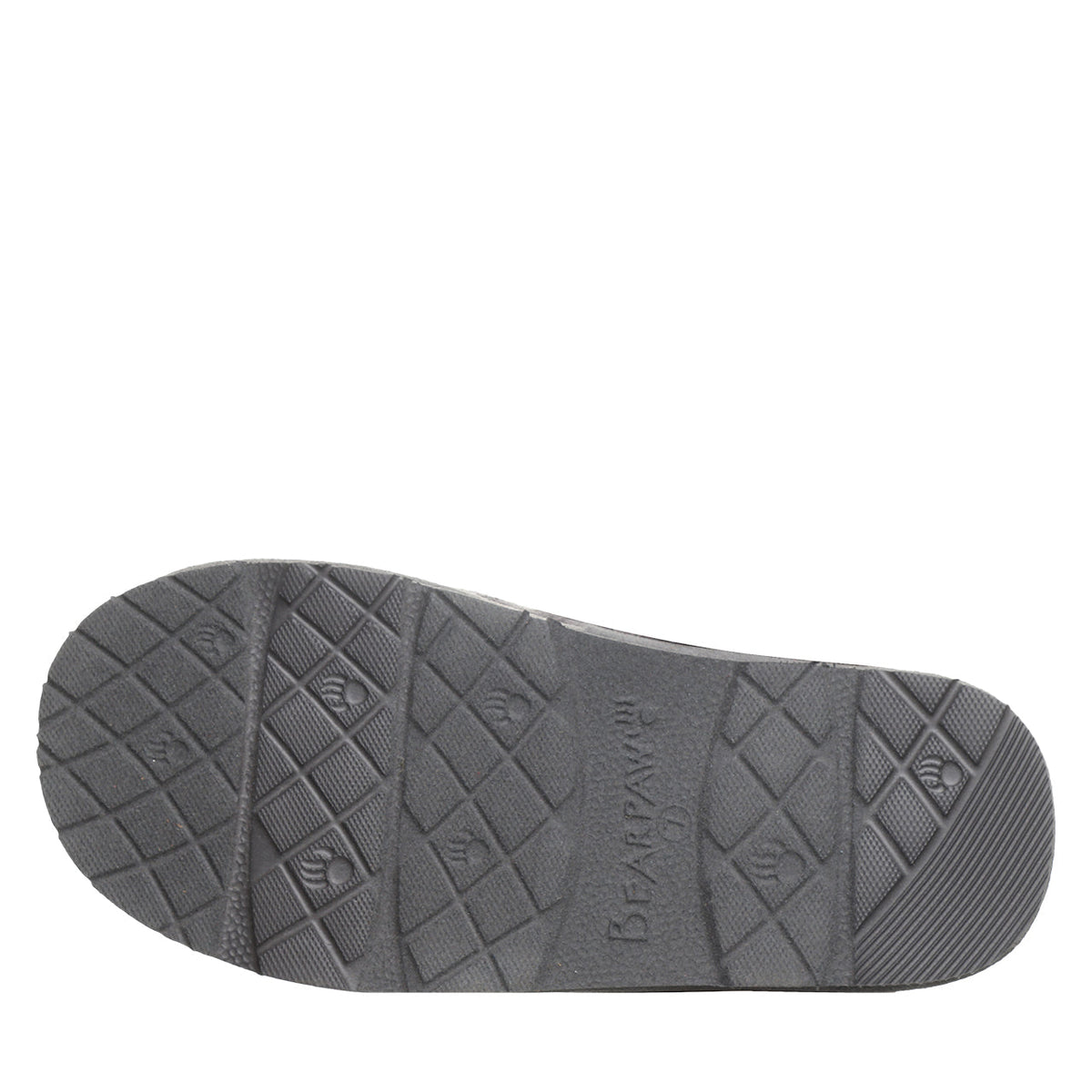 Bearpaw Women's Rumie Cable Knit Slippers in Charcoal