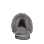 Bearpaw Women's Rumie Cable Knit Slippers in Charcoal