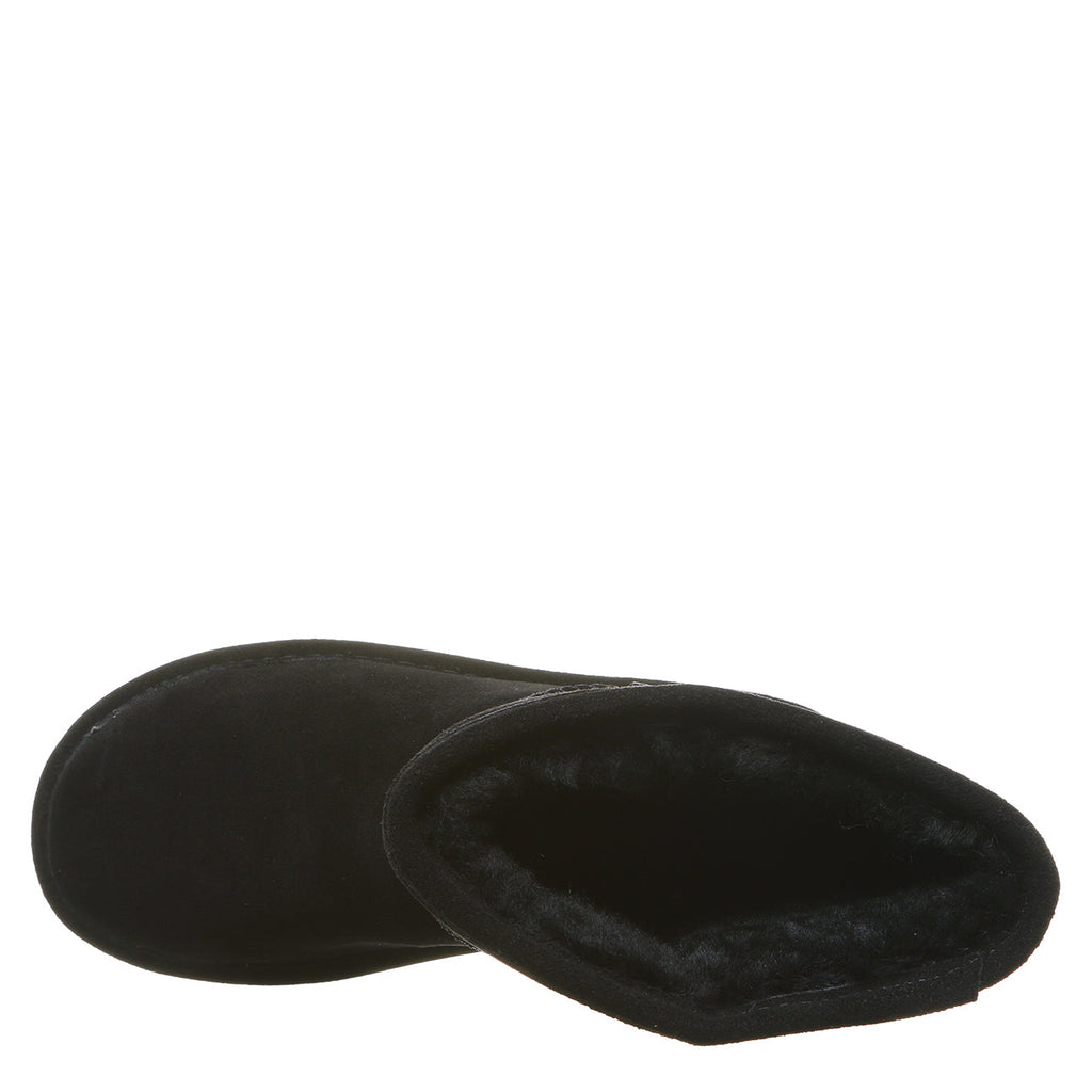 Elle Short Wide Boots in Black