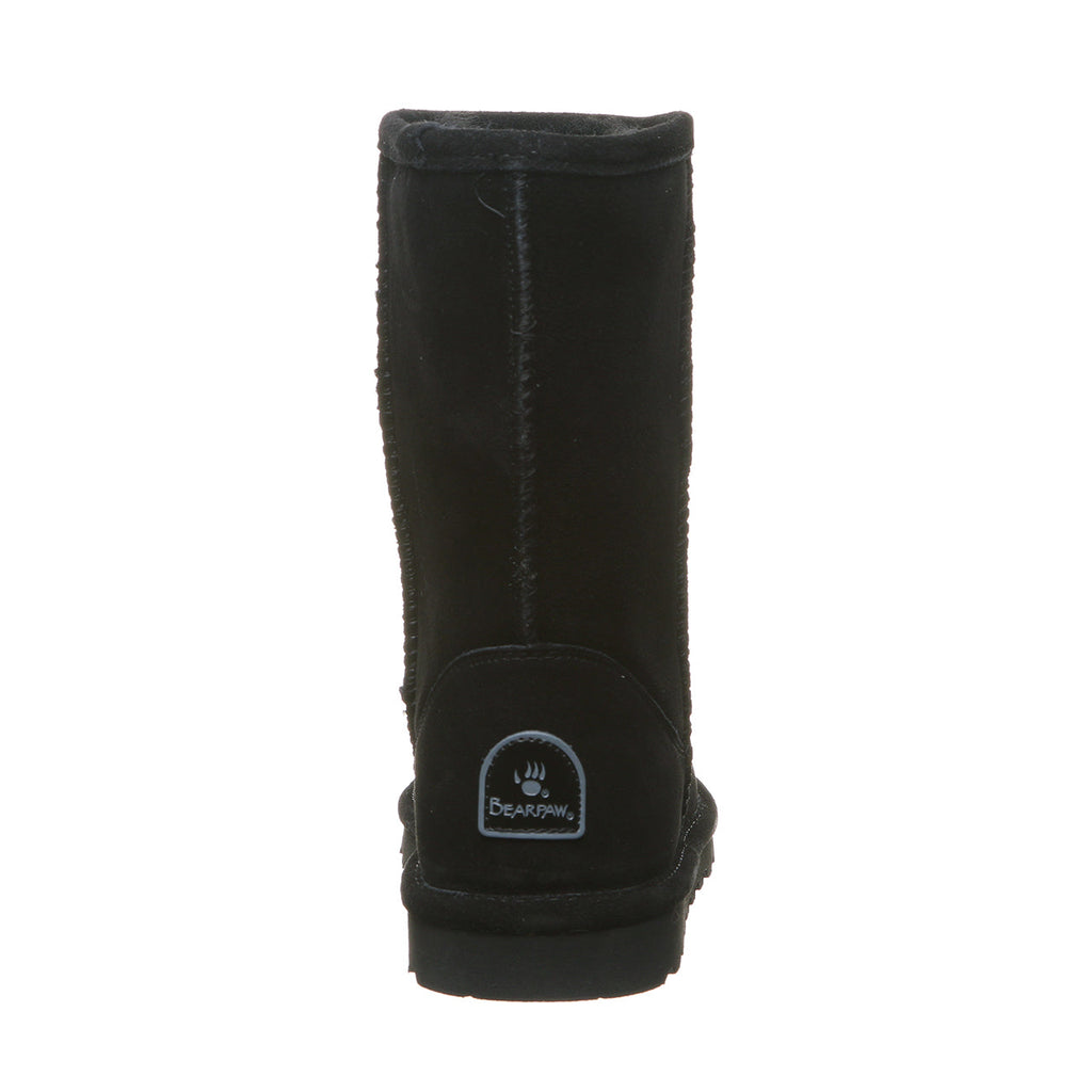 Elle Short Wide Boots in Black