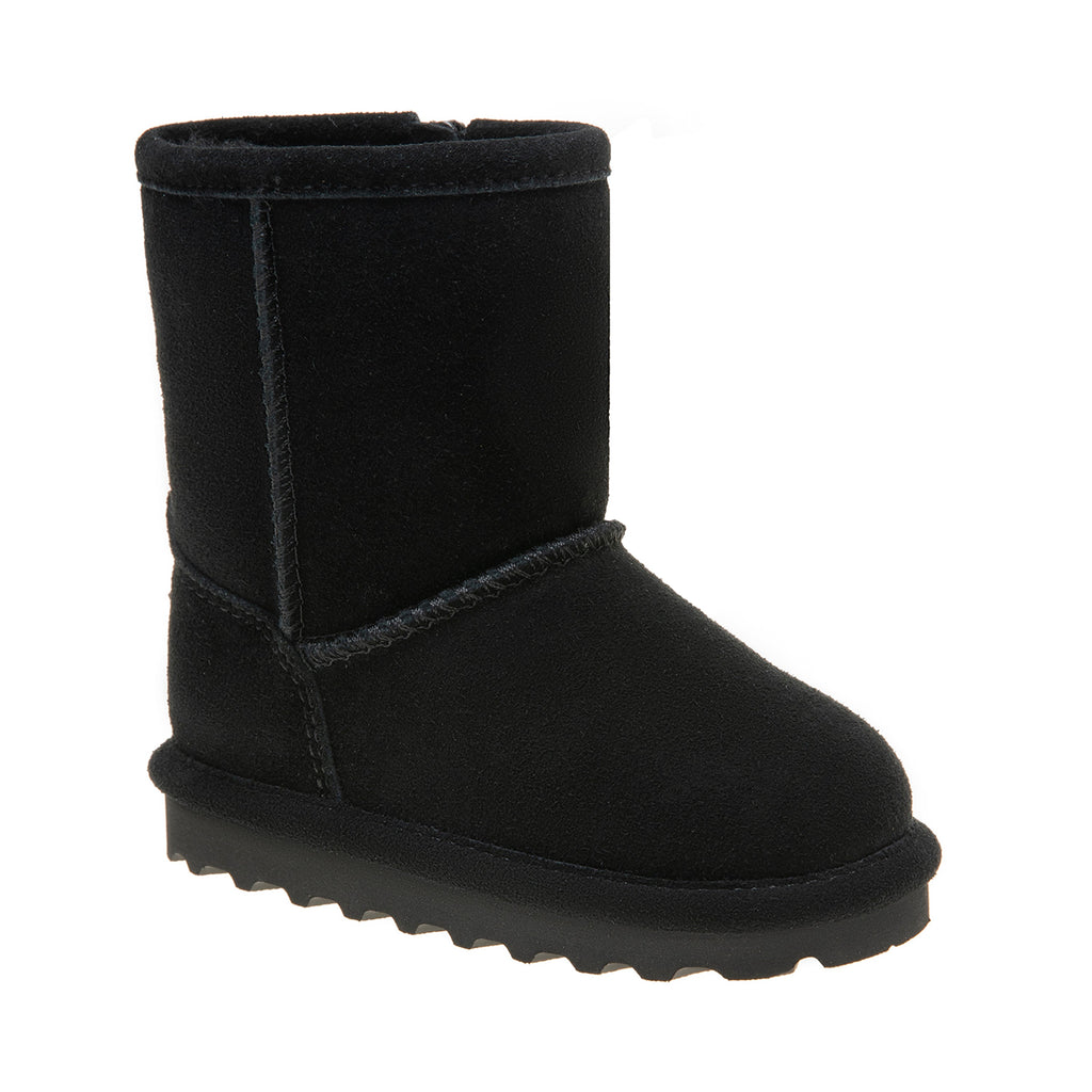 Elle Toddler Zipper Boots in Black