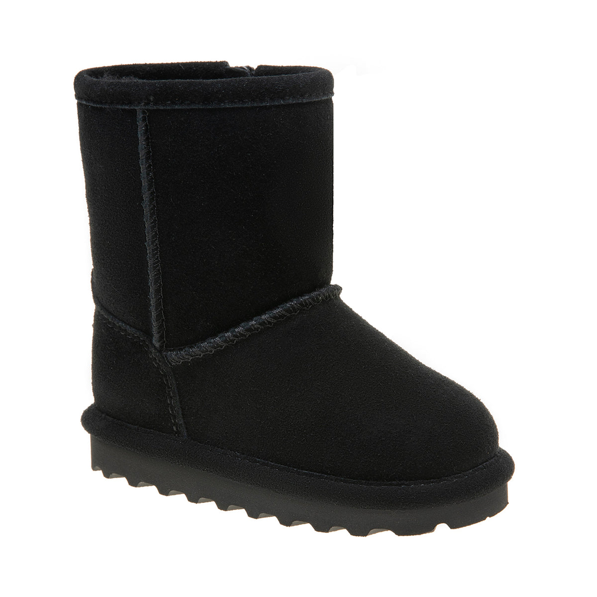Elle Toddler Zipper Boots in Black