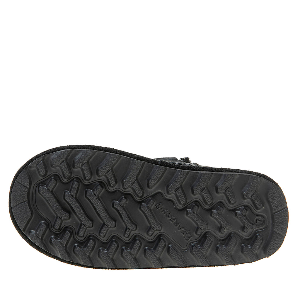Elle Toddler Zipper Boots in Black