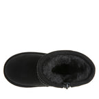 Elle Toddler Zipper Boots in Black
