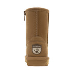Elle Toddler Zipper Boots in Hickory