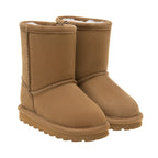 Elle Toddler Zipper Boots in Hickory