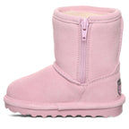 Elle Toddler Zipper Boots in Pink Lemonade