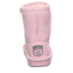 Elle Toddler Zipper Boots in Pink Lemonade