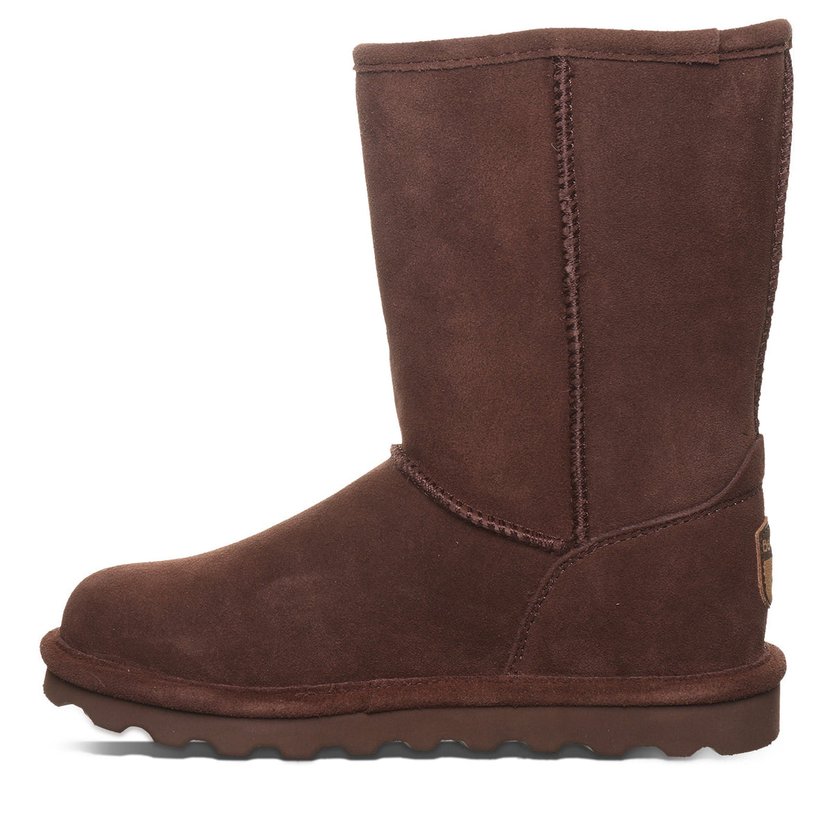 Elle Short Classic Suede Boots in Chicory