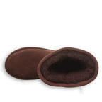 Elle Short Classic Suede Boots in Chicory