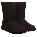 Elle Short Boots in Chocolate