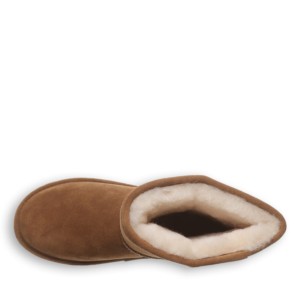 Elle Short Wide Boots in Hickory