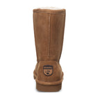 Elle Short Wide Boots in Hickory