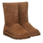 Elle Short Wide Boots in Hickory