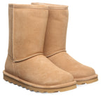 Elle Short Boots in Iced Coffee