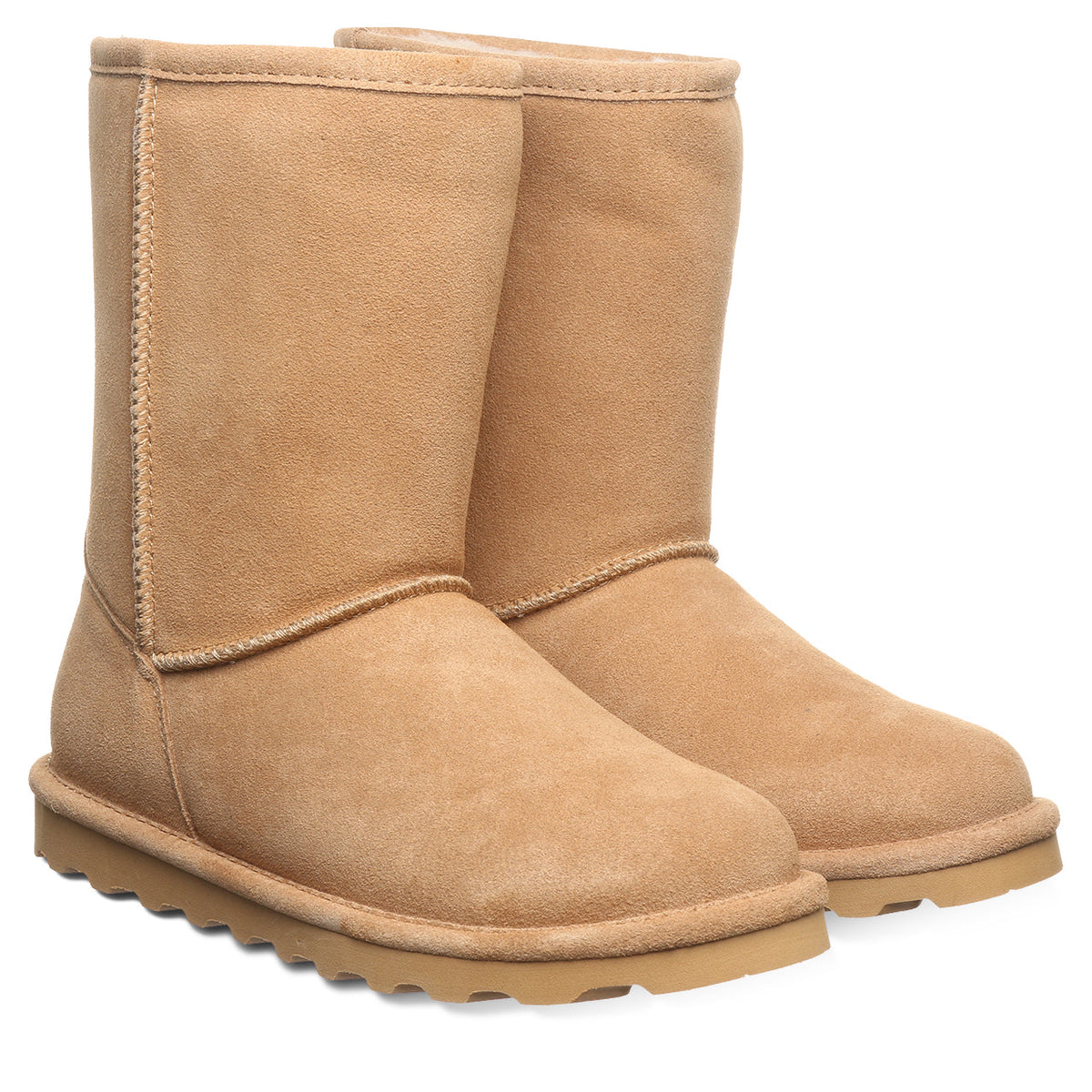Elle Short Boots in Iced Coffee