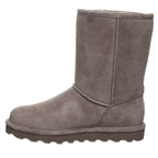 Elle Short Suede Boots in Morel