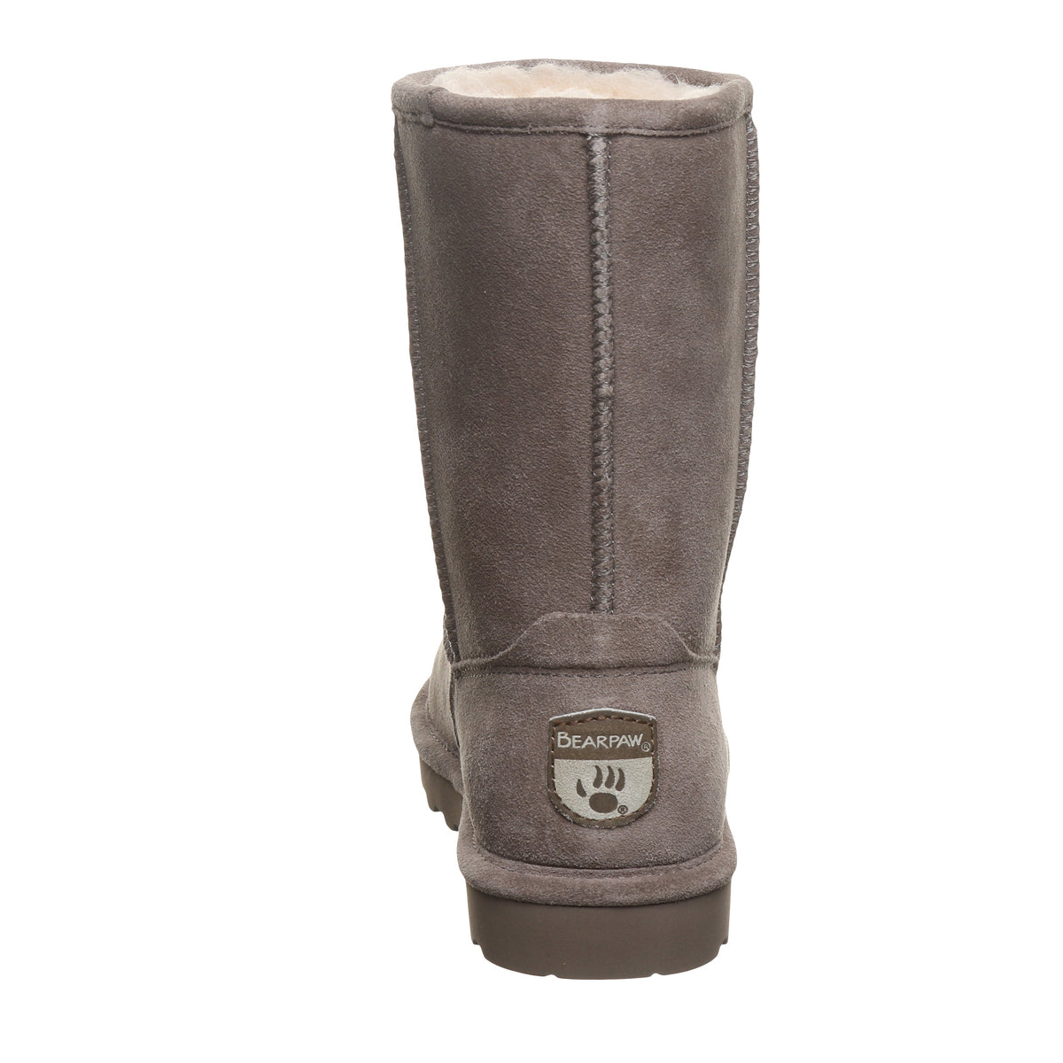 Elle Short Suede Boots in Morel