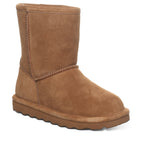 Elle Youth Suede Boots in Hickory