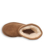 Elle Youth Suede Boots in Hickory