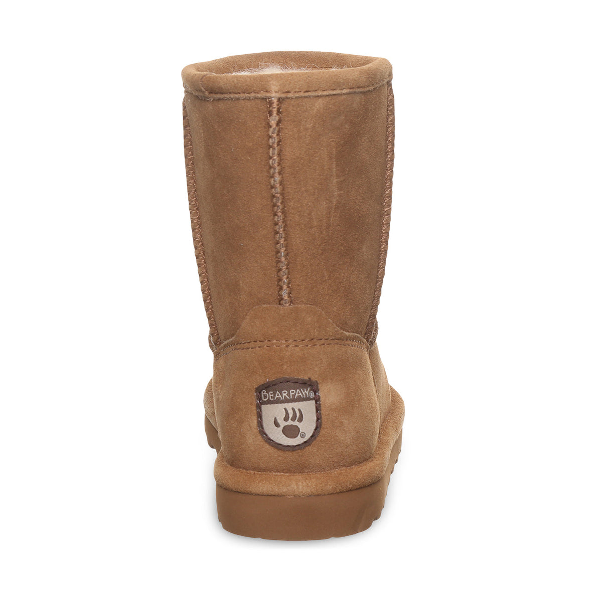 Elle Youth Suede Boots in Hickory
