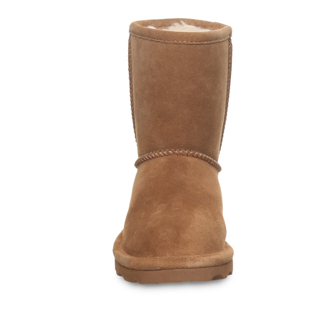 Elle Youth Suede Boots in Hickory