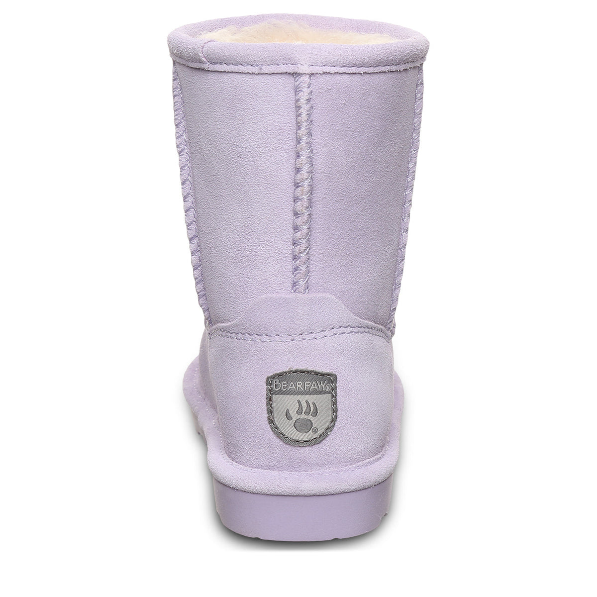 Elle Youth Suede Boots in Washed Lavender