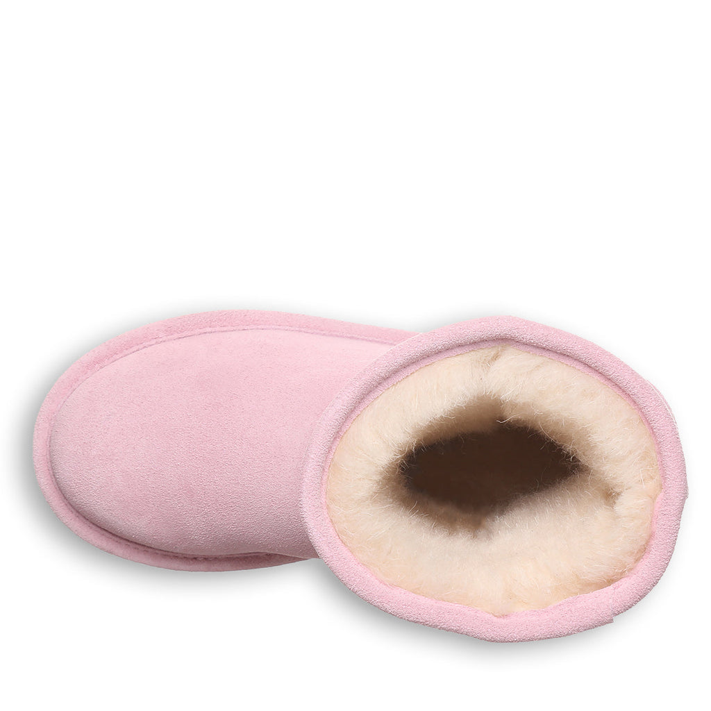 Elle Youth Classic Winter Boots in Pink Lemonade
