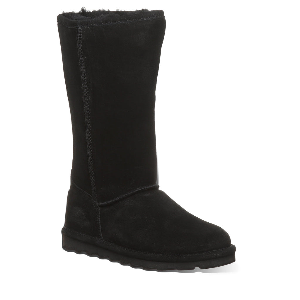 Elle Tall Mid Calf Boots in Black