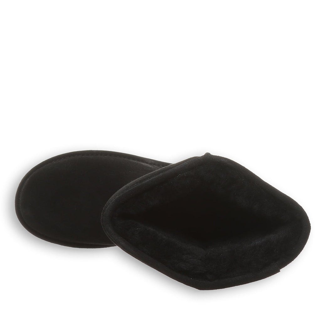 Elle Tall Mid Calf Boots in Black