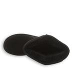 Elle Tall Mid Calf Boots in Black