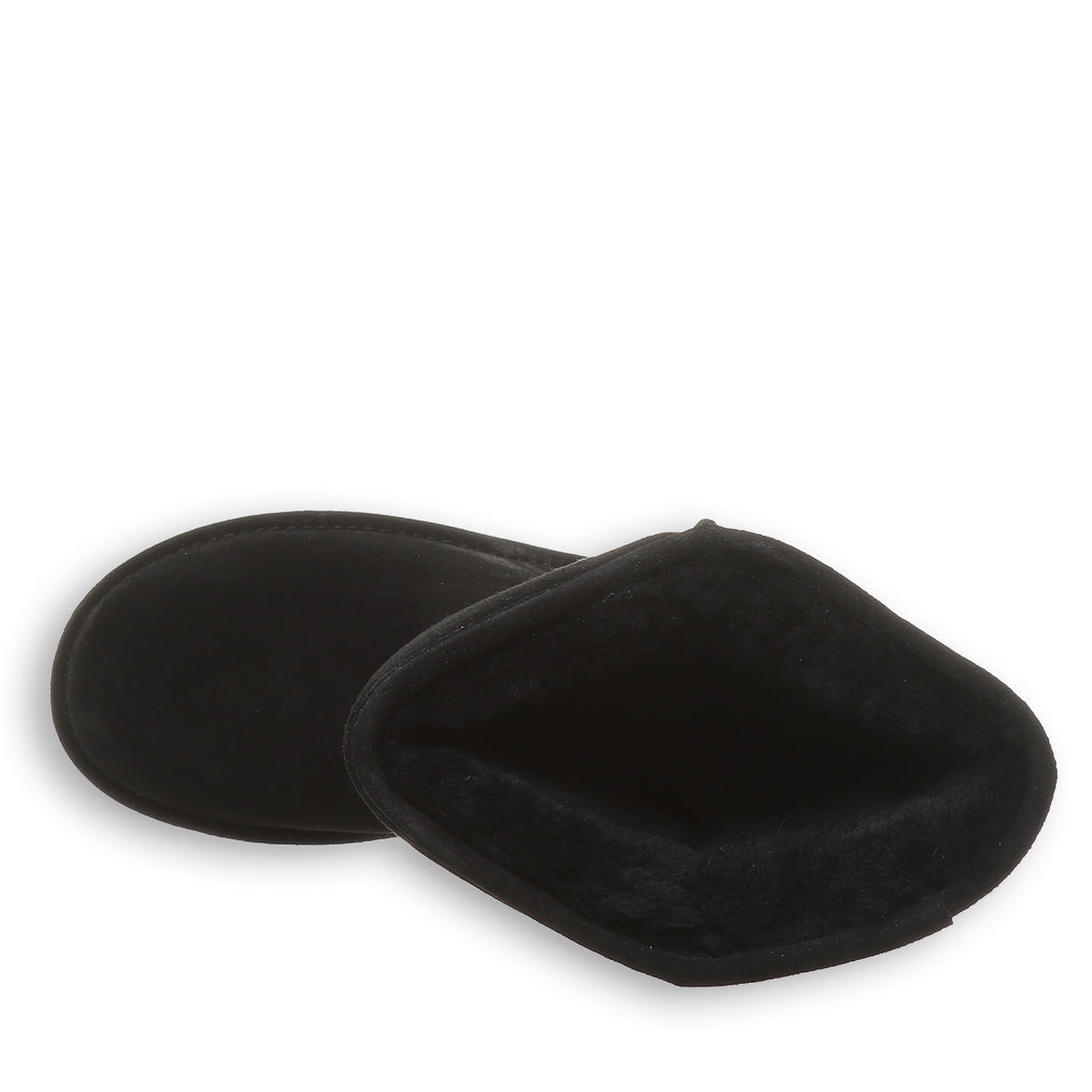 Elle Tall Mid Calf Boots in Black