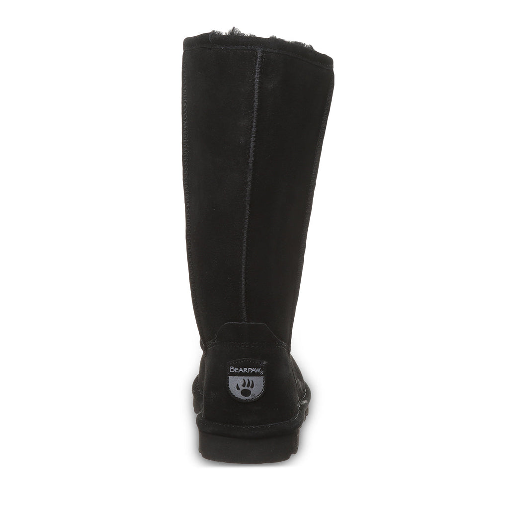 Elle Tall Mid Calf Boots in Black