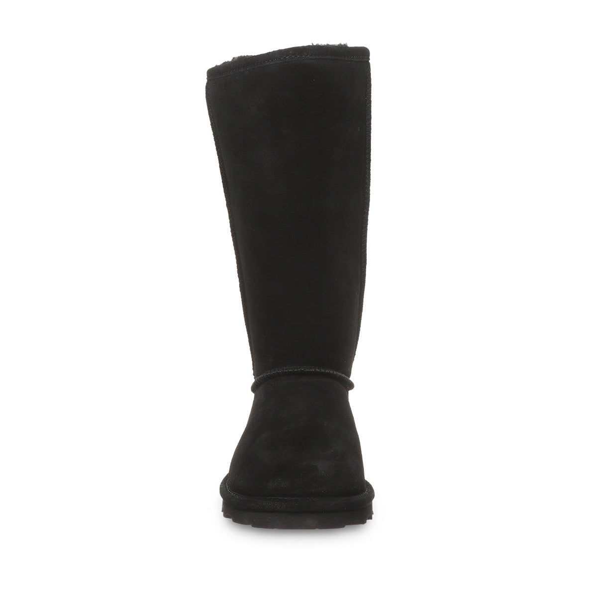 Elle Tall Mid Calf Boots in Black