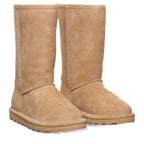 Elle Tall Youth Boots in Iced Coffee