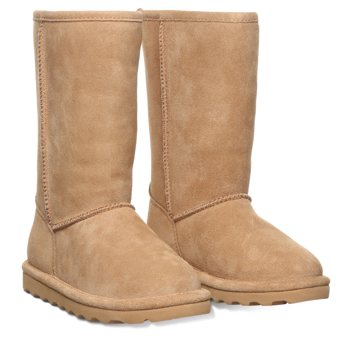 Elle Tall Youth Boots in Iced Coffee