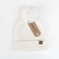 Waffle Hat Beanie Cream