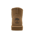 Alyssa Wide Ankle Boots in Hickory