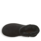 Alyssa Wide Ankle Boots in Black