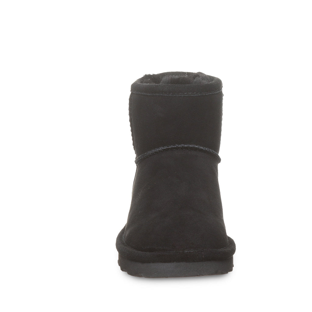 Alyssa Wide Ankle Boots in Black
