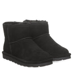 Alyssa Slip On Ankle Boots in Black