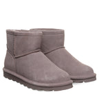 Alyssa Wide Fit Ankle Boots in Cinder