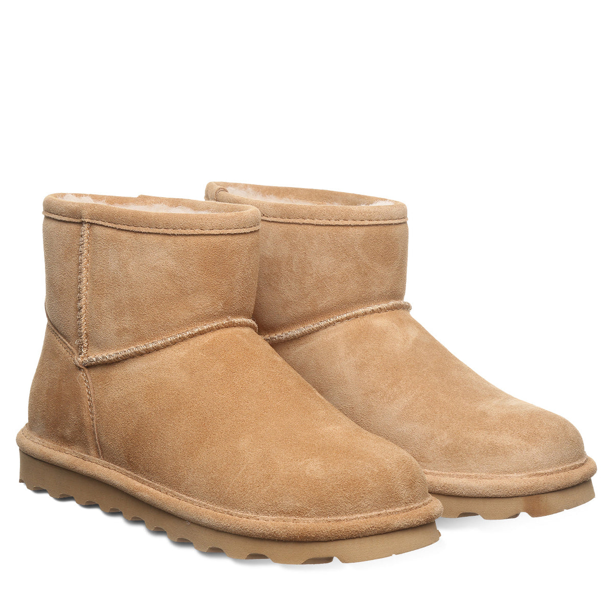 Alyssa Wide Boots in Iced Coffee