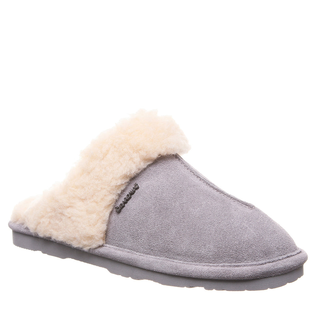 Loketta Slim Slippers in Gray Fog