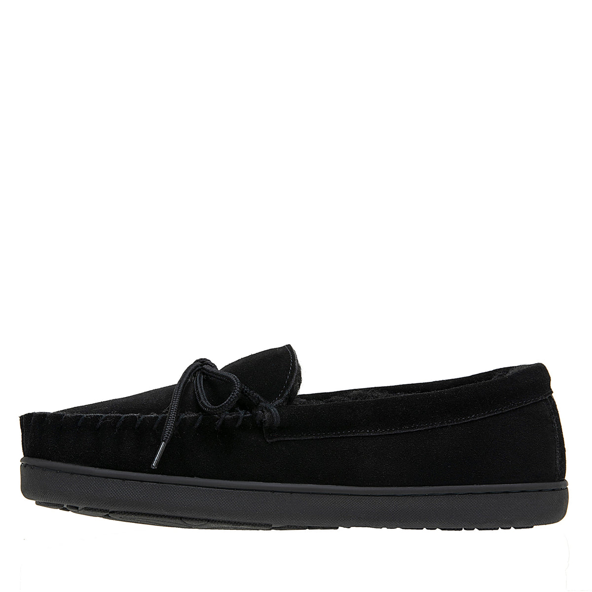 Men's Moc II Wide Slippers in Black
