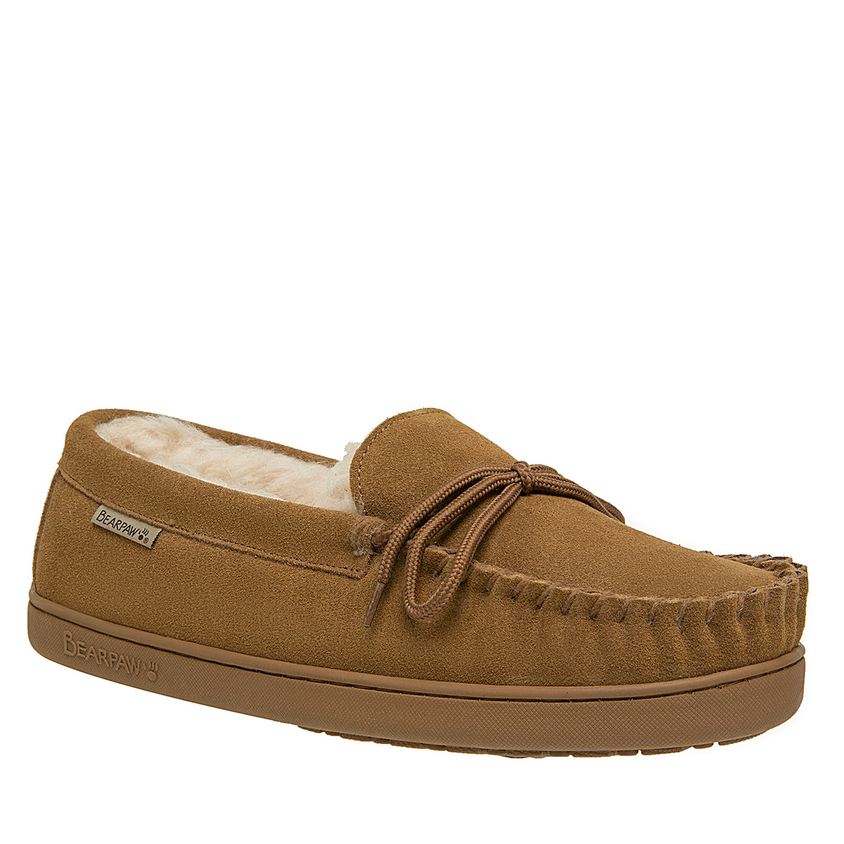 Moc II Wide Width Men's Slippers in Hickory